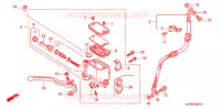 REMPOMP VOOR (2) voor Honda CB 500 2000