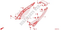 ZITTING/ACHTER KAP voor Honda MSX 125 2013