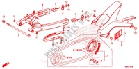 ZWAAI ARM/KETTINGKAST voor Honda MSX 125 2013