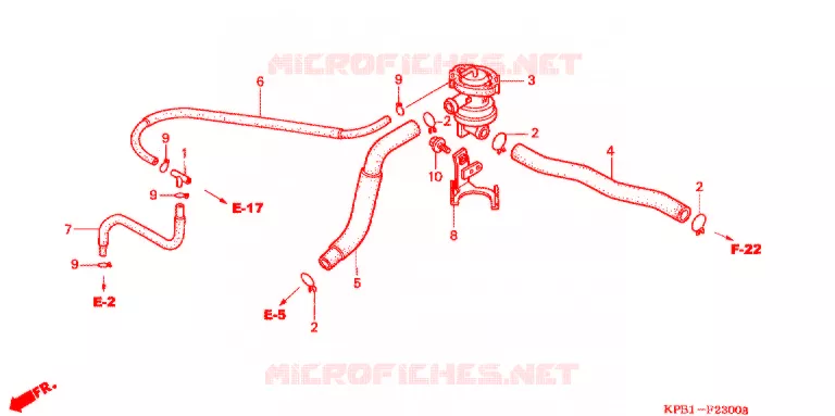 LUCHT INJECTIE KLEP Honda SCOOTER 250 FORZA 2002  NSS250A2_J