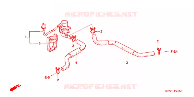 LUCHT INJECTIE BEDIENING KLEP Honda SCOOTER 250 FORZA 2004  NSS250C4