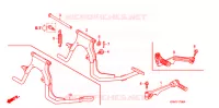 STANDAARD/TRAP PEDAAL voor Honda 50 DIO 2005