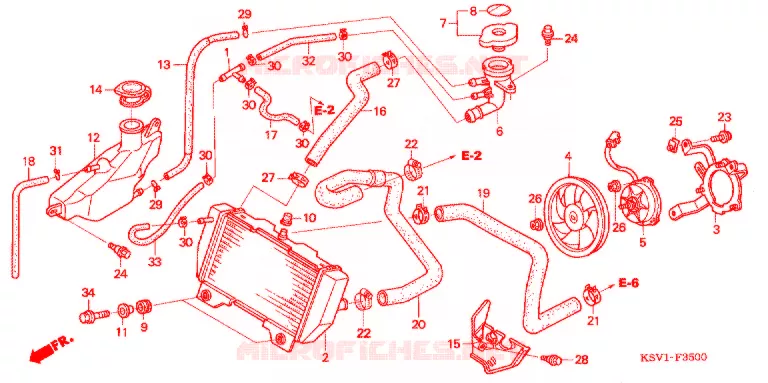 RADIATOR Honda SCOOTER 250 FORZA 2005  NSS250A5_J