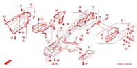 KONTPANEEL MIDDEN (TRX500FA/FGA'05) voor Honda FOURTRAX 500 FOREMAN RUBICON Hydrostatic 2005