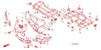 ONDERSTEUNING (TRX500FA/FGA'05) voor Honda FOURTRAX 500 FOREMAN RUBICON Hydrostatic 2005