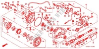 VOOR LAATSTE VERSNELLING (TRX500FA/FGA'05) voor Honda FOURTRAX 500 FOREMAN RUBICON Hydrostatic 2005