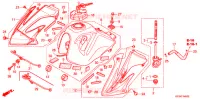 BRANDSTOF TANK voor Honda XR 230 2006