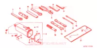 GEREEDSCHAP/ACCUVAK voor Honda XR 230 2006