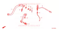 HOOFD STANDAARD/REMPEDAAL voor Honda XR 230 2006