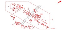 REMKLAUW ACHTER (FES1253 5) (FES1503 5) voor Honda PANTHEON 125 FES 2003