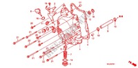RECHTS KRUKAS AFDEKKING (FES1257/A7) (FES1507/A7) voor Honda S WING 125 FES ABS 2007