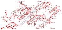 ZIJDE RAIL/VLOERPANEEL (FES1257/A7) (FES1507/A7) voor Honda S WING 125 FES ABS 2008