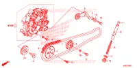 NOK KETTING/SPANNER voor Honda MSX 125 2016