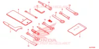 GEREEDSCHAP/ACCUVAK voor Honda CBR 650 F ABS 2016