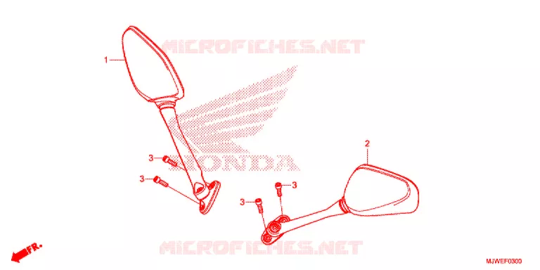SPIEGEL Honda MOTO 500 CBR 2016  CBR500RG