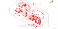 COMBINATIEMETER voor Honda CB 650 F ABS 2016