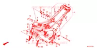 FRAME CHASSIS voor Honda CB 650 F ABS 2016