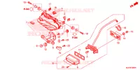 ACHTERLICHT(2) voor Honda CB 500 X ABS 2016