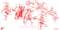 OPSTAP/KICKARM/ WISSEL PEDAAL voor Honda CB 500 X ABS 2016