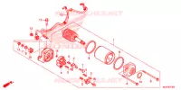 STARTMOTOR voor Honda CB 500 X ABS 2016