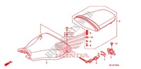 ENKELE ZITTING(2) voor Honda CBR 600 RR 2007