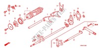 SCHAKELING TROMMEL/OVERSCHAKELVORK voor Honda FOURTRAX 420 RANCHER 4X4 Manual Shift 2007