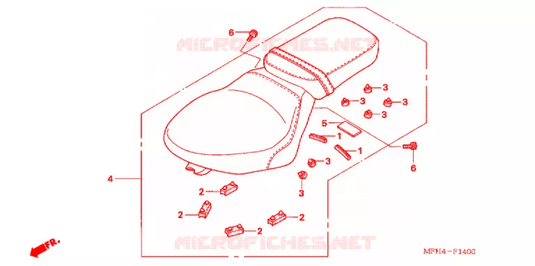 ENKELE ZITTING(2) Honda MOTO 600 SHADOW 2007  VT600C7