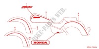 MERK voor Honda SHADOW VT 750 AERO ABS 2007
