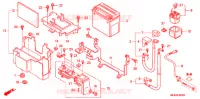 BEDRADINGSBUNDEL/ACCU voor Honda VTX 1300 C 2007