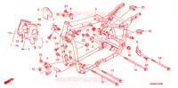 FRAME CHASSIS voor Honda VTX 1300 C 2007
