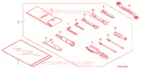 GEREEDSCHAP/ACCUVAK voor Honda VTX 1300 C 2007
