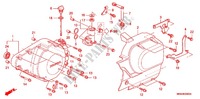 LINKS KRUKAS AFDEKKING/ GENERATOR(2) voor Honda VTX 1300 C 2007
