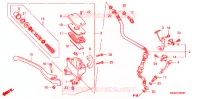 VOORREM HOOFDCILINDER voor Honda VTX 1300 C 2007