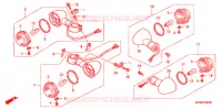 KNIPPERLICHT(2) voor Honda VTX 1300 C 2007