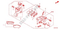 ACHTER REMKLAUW voor Honda VTX 1800 R Specification 1 2007