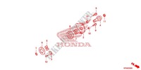 KRUKASCARTER/OLIEPOMP voor Honda TRX 700 XX 2009
