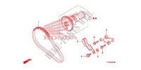 NOK KETTING/SPANNER voor Honda FOURTRAX 420 RANCHER 4X4 Manual Shift 2009