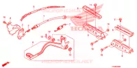 PEDAAL/OPSTAP voor Honda FOURTRAX 500 FOREMAN RUBICON Hydrostatic 2009