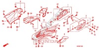 CHASSIS AFDEKKING/BAGAGEBOX/ BAGAGEDRAGER voor Honda FOURTRAX 500 FOREMAN 4X4 Power Steering 2009