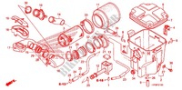 VOOR AFDEKKING/LUCHTFILTER voor Honda FOURTRAX 500 FOREMAN 4X4 Power Steering 2009