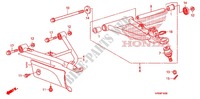 VOOR ARM voor Honda FOURTRAX 500 FOREMAN 4X4 Power Steering 2009