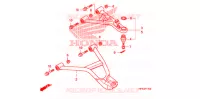 VOOR ARM (2WD) voor Honda FOURTRAX 420 RANCHER 2X4 Electric Shift 2010