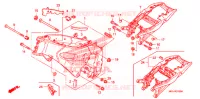 FRAME CHASSIS voor Honda CBR 1000 RR VICTORY RED 2011