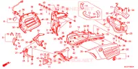 ZITTING/ACHTER KAP voor Honda F6B 1800 GOLD WING 2013