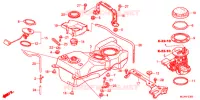 BRANDSTOF TANK voor Honda GL 1800 GOLD WING NAVI AIRBAG 2013