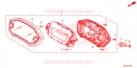 COMBINATIEMETER voor Honda CB 500 F ABS 2015