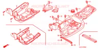VLOER OPSTAP voor Honda ZOOMER 50 2008