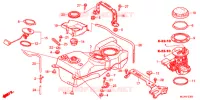 BRANDSTOF TANK voor Honda GL 1800 GOLD WING 2013