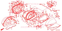ZADELTAS voor Honda GL 1800 GOLD WING 2013