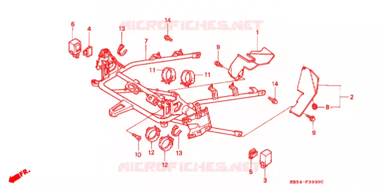 KAP STANG Honda MOTO 800 PC800 1996  PC800T